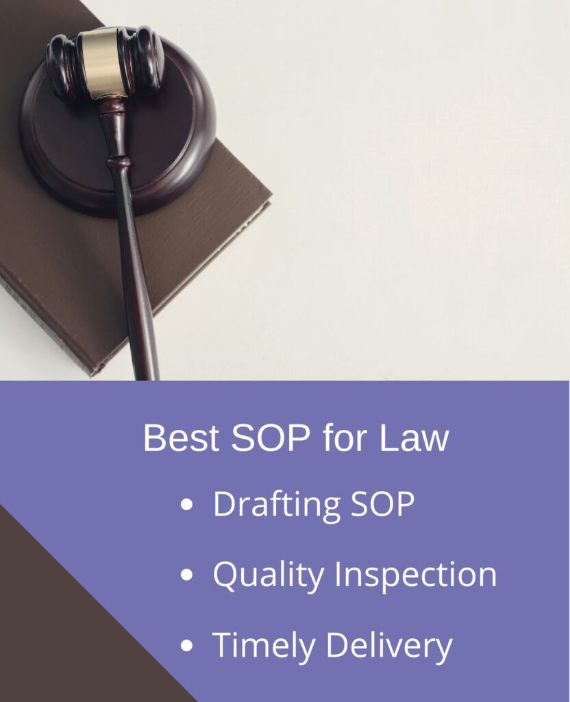 statement of purpose sop for law