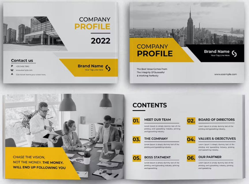 No.1 Construction Company Profile Writers & Designers BCW