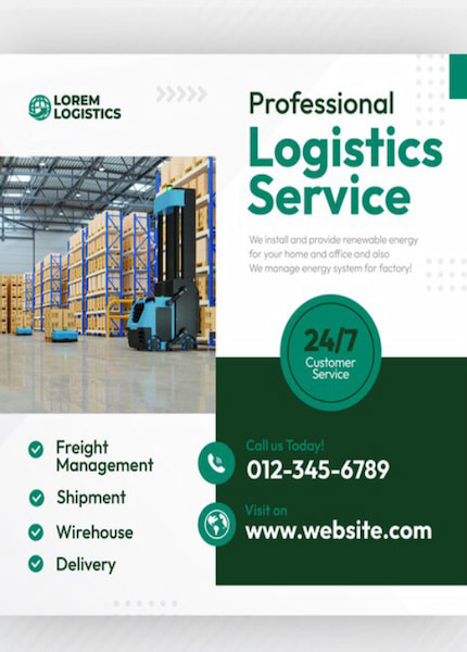 logistics company profile service - get free sample