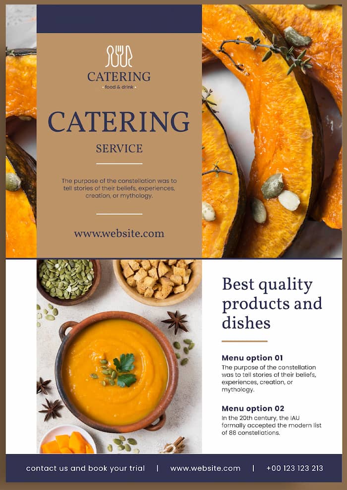 the best catering company profile designers - bestcontetwriters.in
