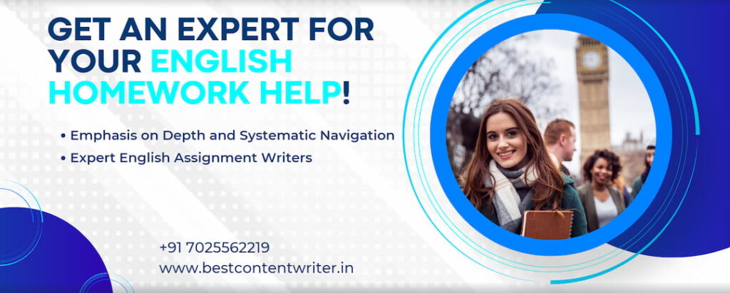 get a professional english assignment help from best content writer india