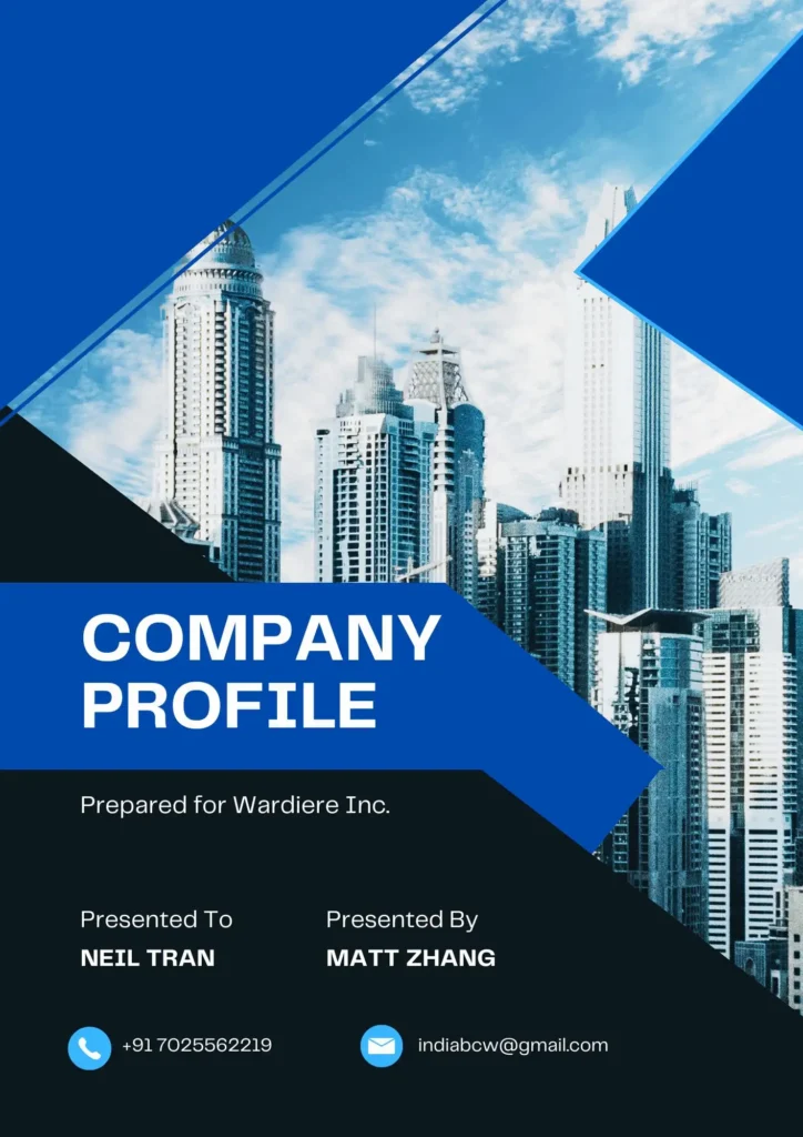 Company profile designers