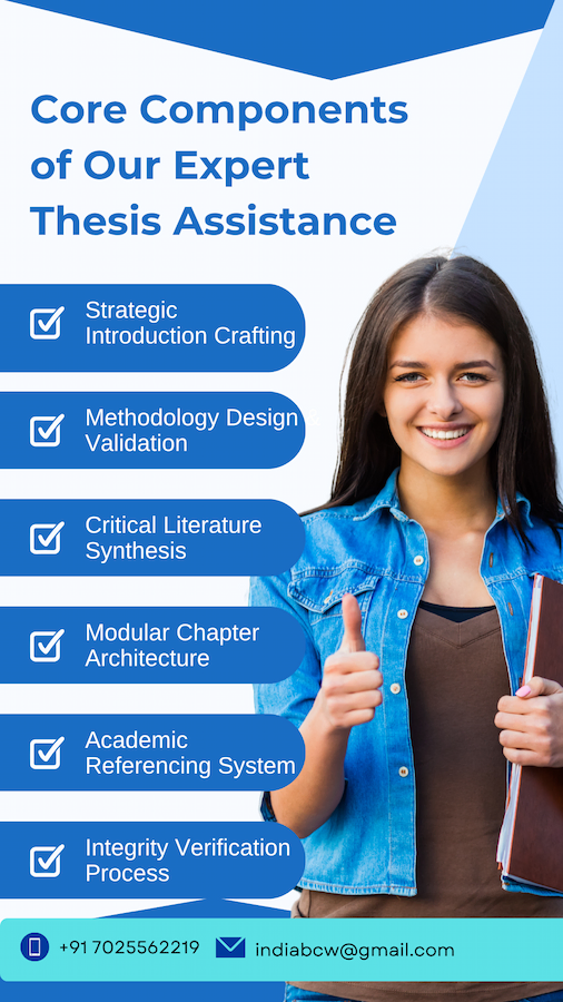 Components in our thesis assistance service