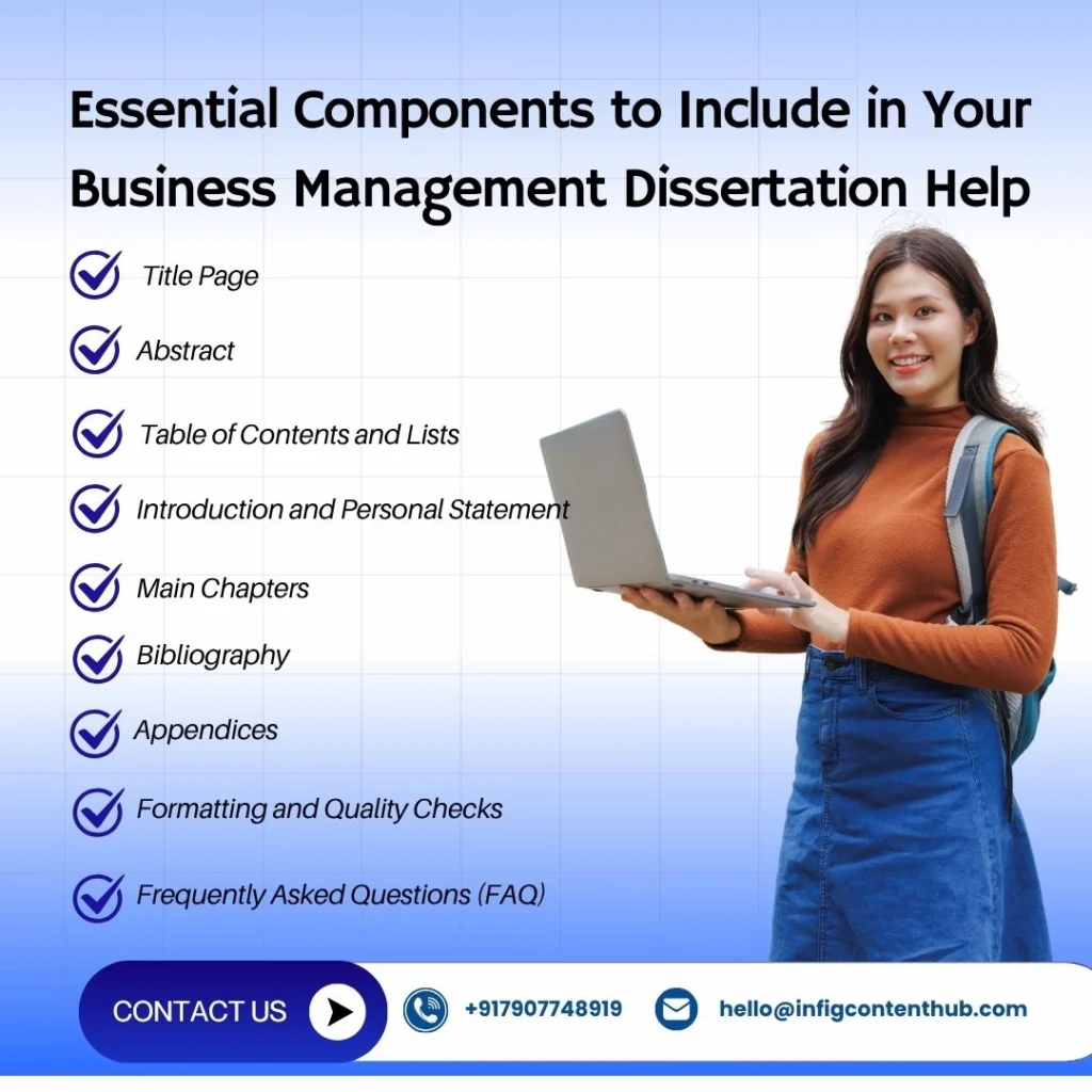 What Should be Included In Your Dissertation Help