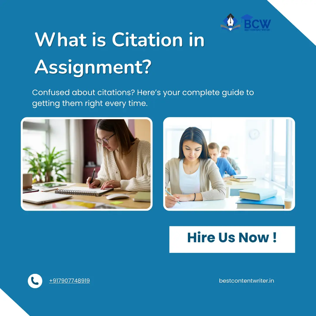 What is Citation in Assignment?
