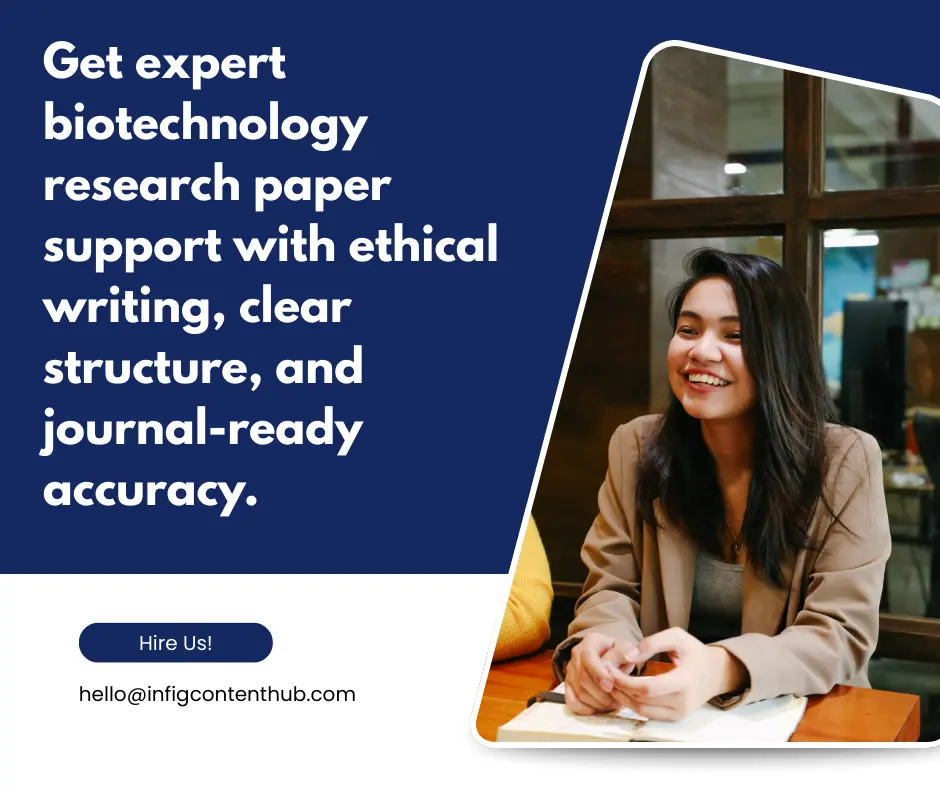 Biotechnology Research Paper Writing services