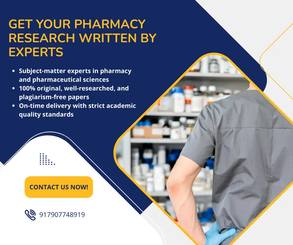 Pharmacy Research Paper Writing Service