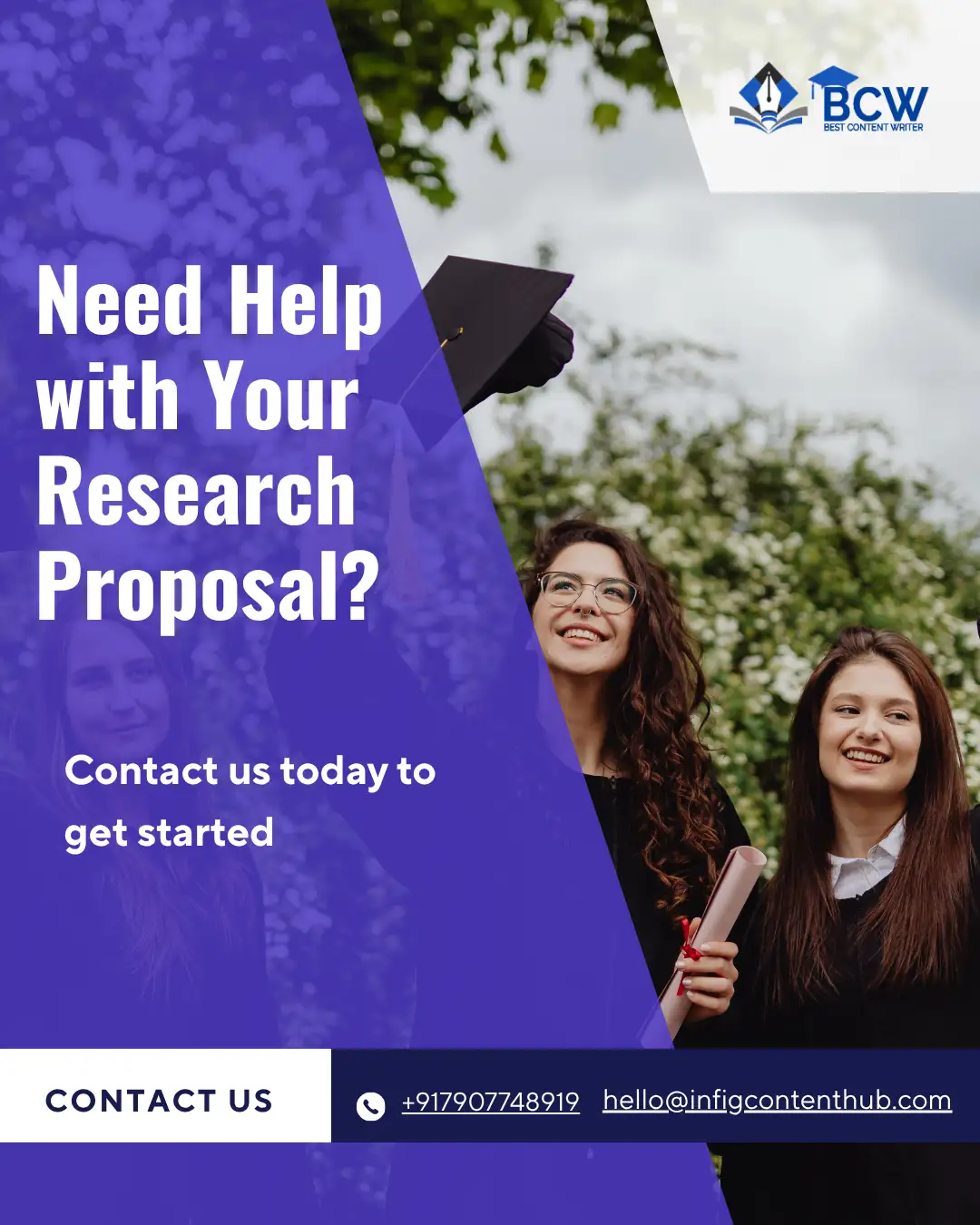Research proposal writing services USA